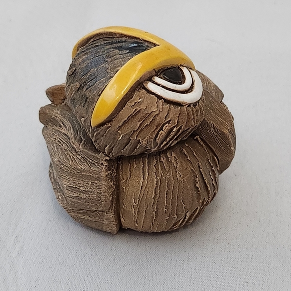 Owl Figurine by Artesania Rinconada DeRosa, Vintage Owl - Picture 3 of 6